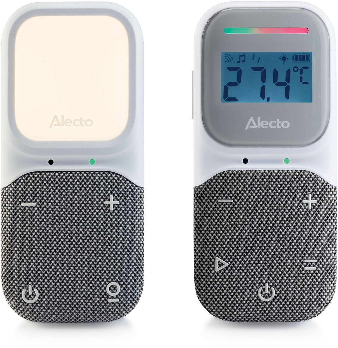 Alecto DBX140 Babyfoon Wit Grijs