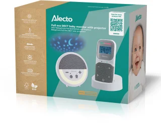 Alecto DBX150 Babyfoon Wit/Grijs