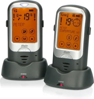 Alecto DBX68GS Outdoor Babyfoon Antraciet