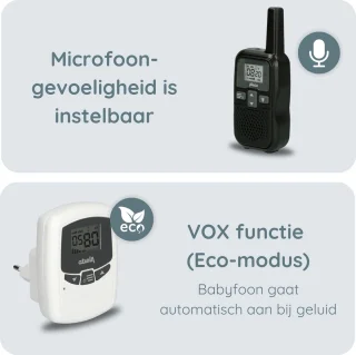 Alecto DBX80BK Babyfoon