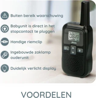 Alecto DBX80BK Babyfoon