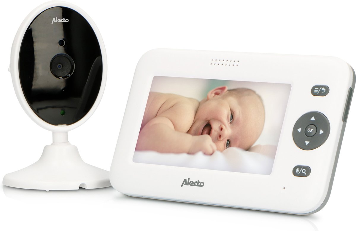 Wat vinden we goed aan de Alecto DVM-140 Babyfoon met camera wit