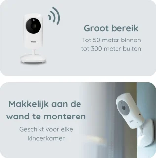 Alecto DVM-64 Babyfoon met Camera Wit
