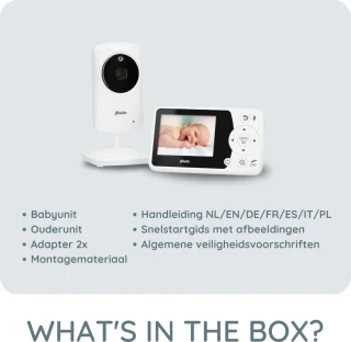Alecto DVM-64 Babyfoon met Camera Wit