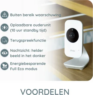 Alecto DVM-71 Babyfoon Bundel met 2 Camera's Wit