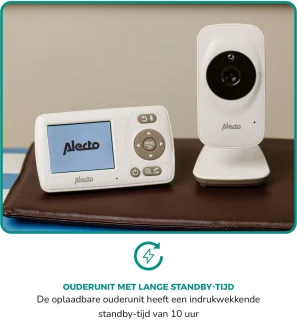 Alecto DVM-71 Babyfoon met Camera Wit