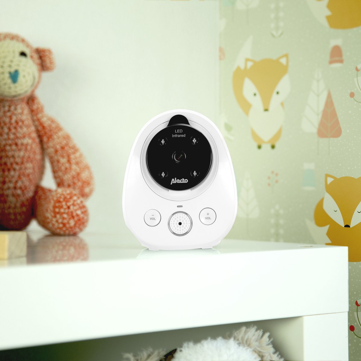 Alecto DVM-77 Babyfoon met camera Wit