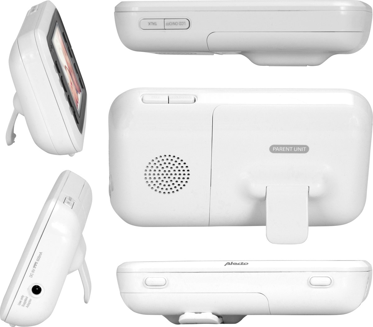 Alecto DVM-77 Babyfoon met camera Wit