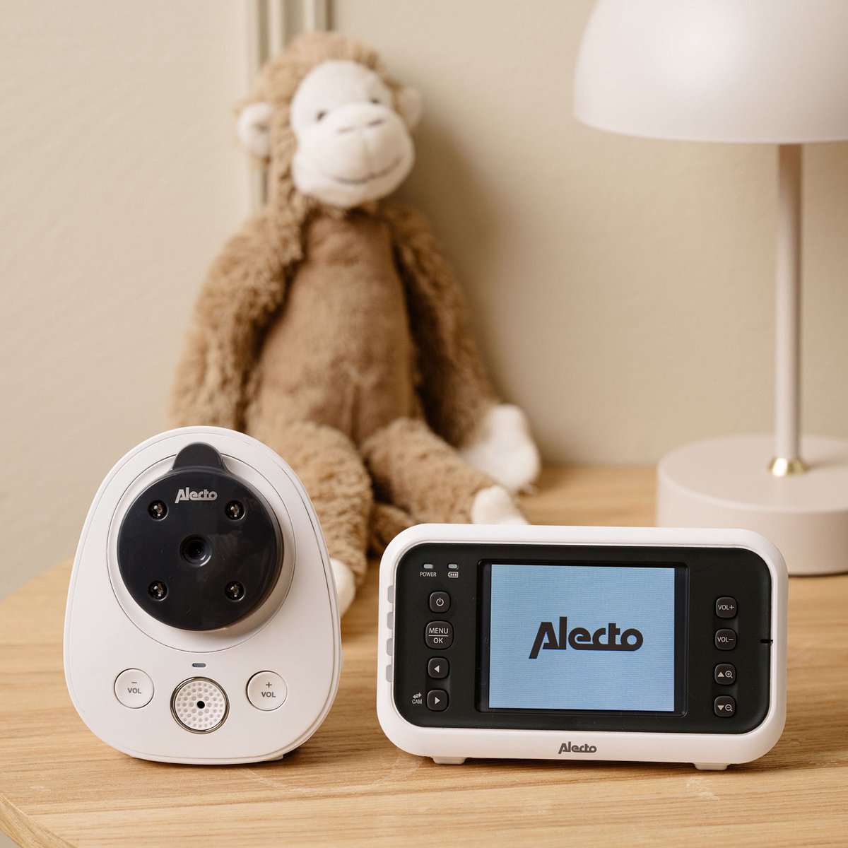 Alecto DVM-77 Babyfoon met camera Wit
