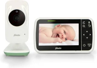 Alecto DVM149GN Babyfoon met Camera Wit-Groen