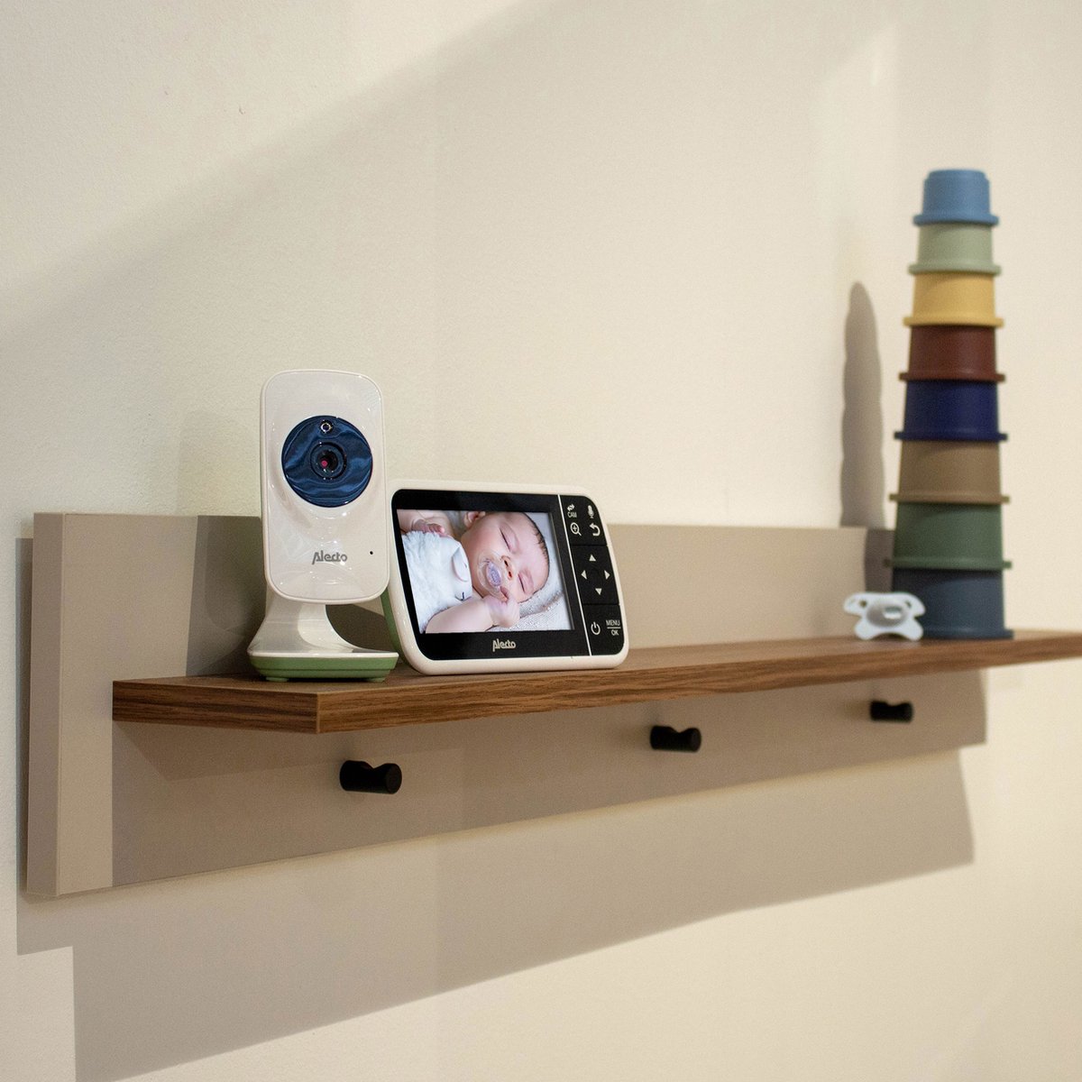 Wat vinden we goed aan de Alecto DVM149GN Babyfoon met Camera Wit-Groen