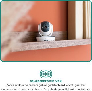 Alecto DVM200M Babyfoon met Camera Wit