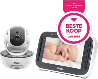 Alecto DVM200M Babyfoon met Camera Wit