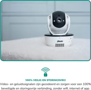 Alecto DVM200M Babyfoon met Camera Wit