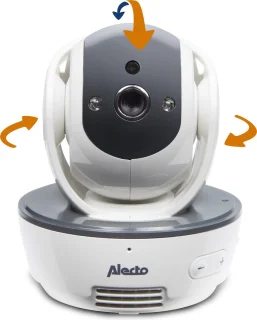 Alecto DVM200M + DVM200C Babyfoon Bundel - Wit