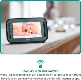 Alecto DVM200MBK Babyfoon met camera zwart
