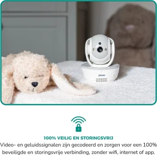 Alecto DVM200MGS babyfoon met camera grijs