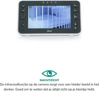 Alecto DVM200XL Babyfoon Bundel met 2 camera's