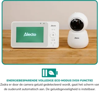 Alecto DVM2043 Babyfoon met Camera Wit