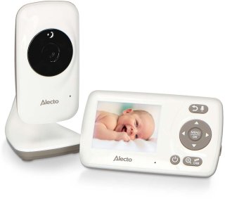 De Alecto DVM71 Babyfoon met camera - Wit in één oogopslag