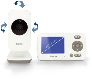 Alecto DVM71 Babyfoon met camera - Wit