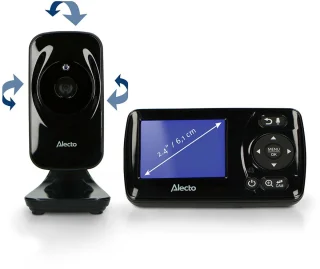 Alecto DVM71 Babyfoon met camera - Zwart