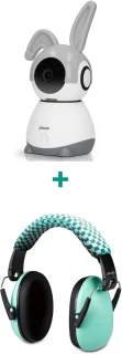 Alecto SMARTBABY10 Wifi Babyfoon met Camera + BV-71 Gehoorbeschermer Groen