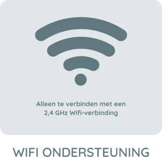 Alecto SMARTBABY10BE Wifi Babyfoon met Camera Beige