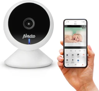 Alecto SMARTBABY5 Wifi Babyfoon met Camera Wit