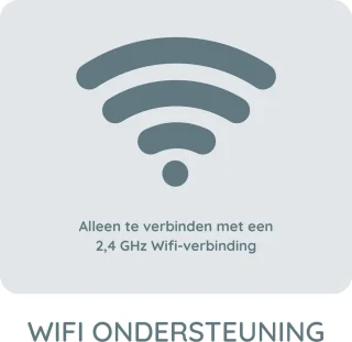 Alecto SMARTBABY5 Wifi Babyfoon met Camera Wit