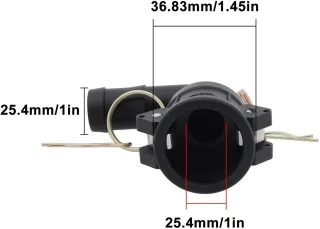 Allecto Slangfitting Type C 90° Cam en Groove 1 inch