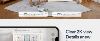 Amalee Babyfoon 2K Wifi Camera Indoor