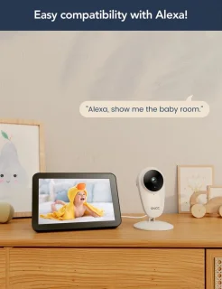 Amalee Babyfoon 2K Wifi Camera Indoor