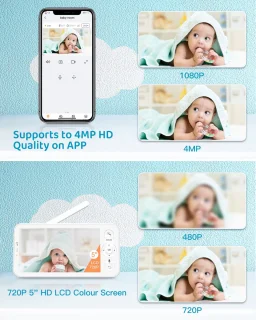 Arenti AINanny 4MP Babyfoon