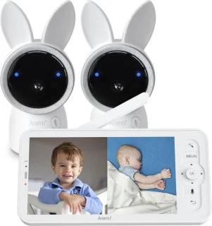 Arenti AINanny 64GB Babyfoon Duopack met 2 Camera's