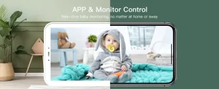 Arenti AINANNY B2 Wifi Baby Monitor met Camera en 5 inch Scherm