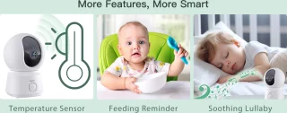 Arenti AINANNY B2 Wifi Baby Monitor met Camera en 5 inch Scherm