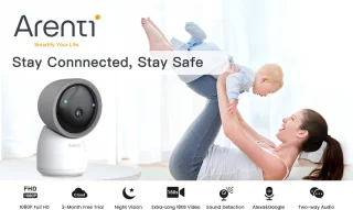 Arenti AINanny Baby Monitor 5 inch Ultra HD 2K