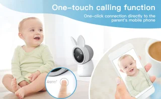 Arenti AINanny Baby Monitor 5 inch Ultra HD 2K