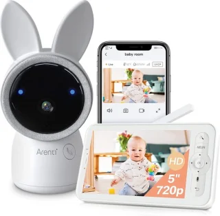 Arenti AINanny Baby Monitor 5 inch Ultra HD 2K
