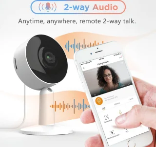 Arenti IN1 Babyfoon Full HD Wifi Zwart