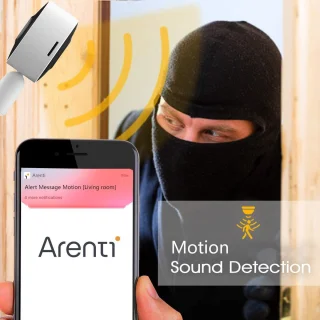 Arenti IN1 Babyfoon Full HD Wifi Zwart