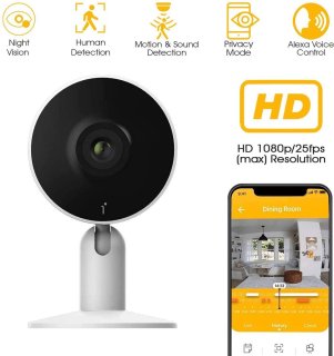 Arenti IN1 Babyfoon Full HD Wifi Zwart