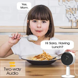 Arenti IN1 Babyfoon Full HD Wifi Zwart