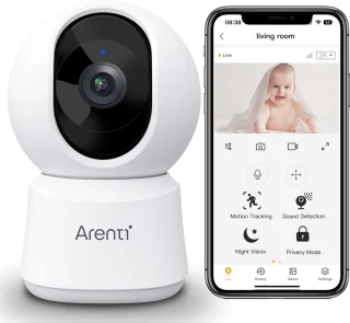 Arenti Wifi Babyfoon 4MP Camera Model 2024