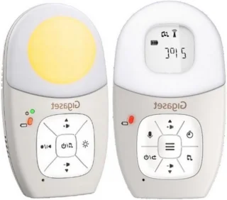 Audio babyfoon communicatie monitor warm grijs