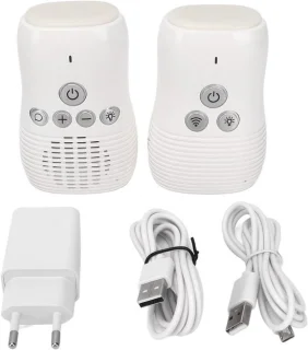 Audio babyfoon wit