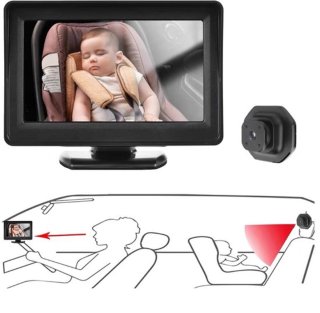 Wat vinden we goed aan de Auto Babyfoon Baby Monitor Achterbankcamera