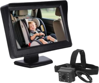 Autocamera babymonitor zwart