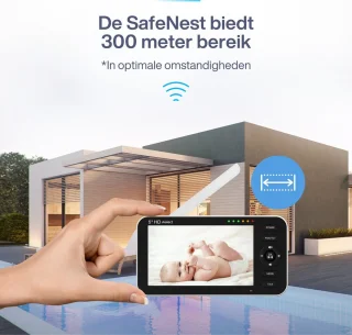 Avalect SafeNest 5 inch Babyfoon met Camera